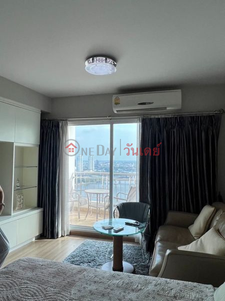 Condo for rent: Supalai River Resort Charoen Nakhon, studio room, river view, Thailand, Rental, ฿ 17,000/ month