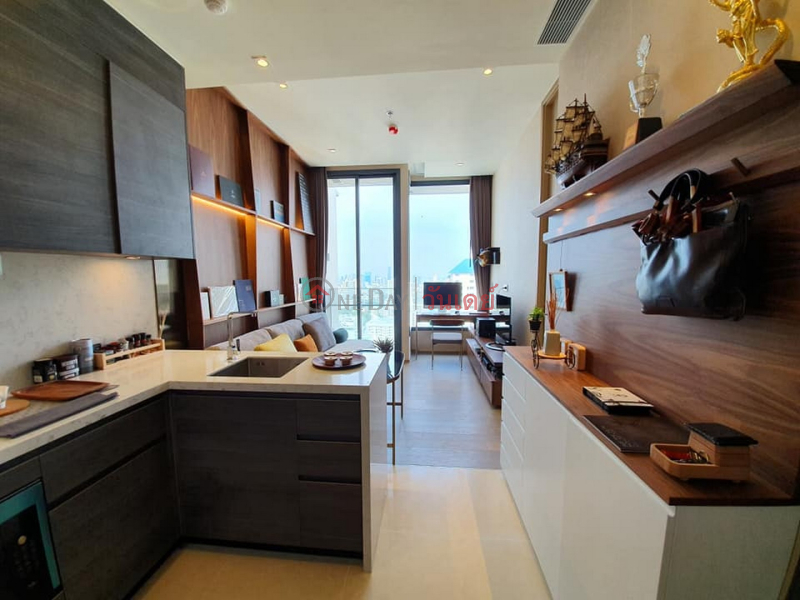 ฿ 40,000/ month, Condo for Rent: The ESSE Asoke, 37 m², 1 bedroom(s)