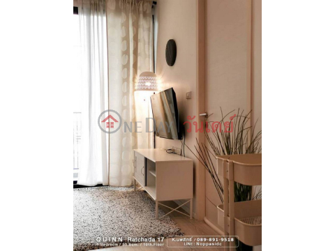 Condo for Rent: Quinn Condo Ratchada, 35 m², 1 bedroom(s) - OneDay_0