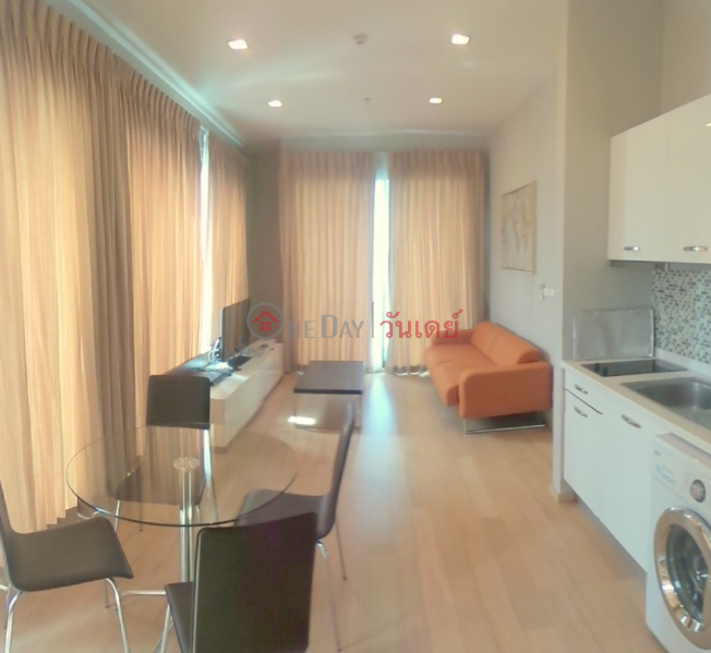 ฿ 38,000/ month, Condo for Rent: Noble Revolve Ratchada, 55 m², 1 bedroom(s)