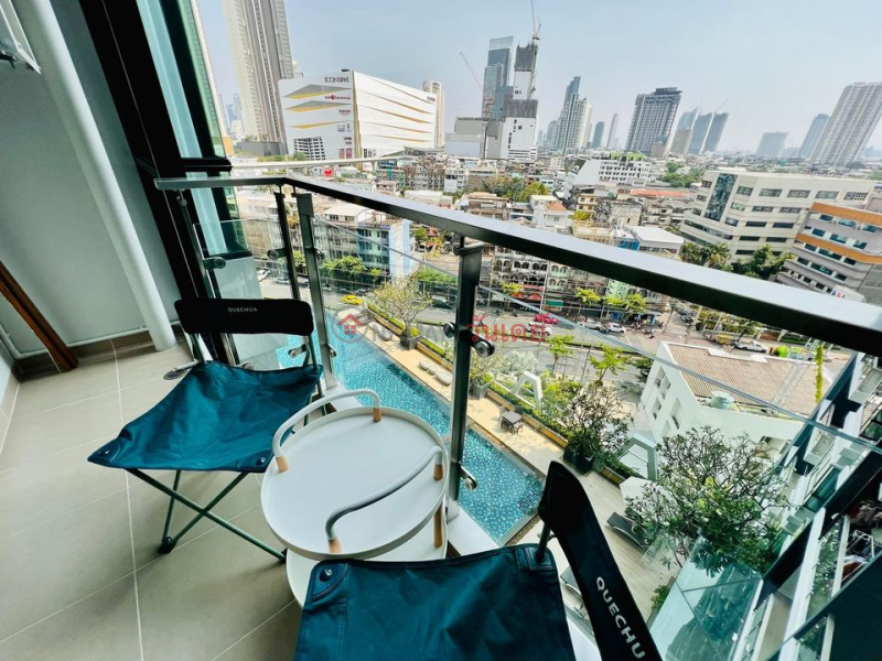 ฿ 28,000/ month Condo for Rent: Supalai Premier Charoen Nakhon, 54 m², 1 bedroom(s)