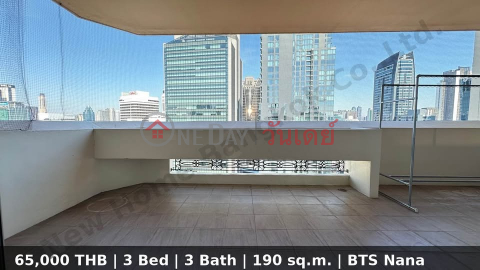Ultra-Spacious 3BR Family Condo for Rent | Near BTS Nana _0