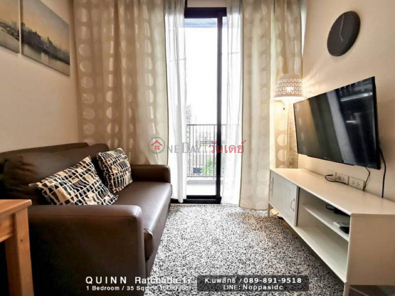 Condo for Rent: Quinn Condo Ratchada, 35 m², 1 bedroom(s) Thailand | Rental, ฿ 14,000/ month