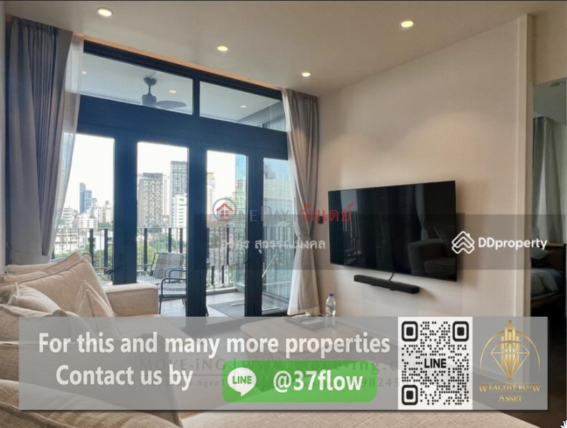 Property Search Thailand | OneDay | Residential | Rental Listings | Condo for Rent: MUNIQ Sukhumvit 23, 86 m², 2 bedroom(s)