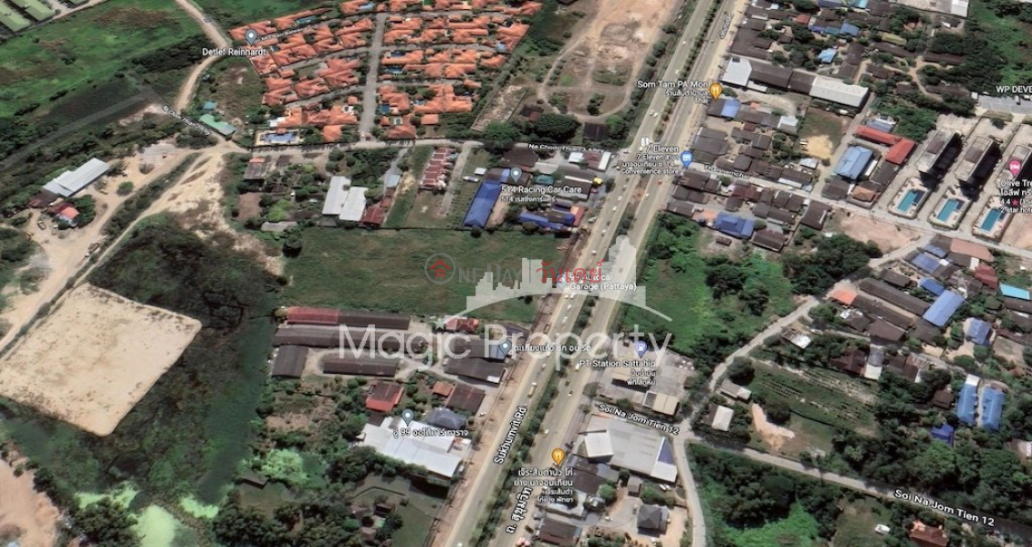 7 Rai Land For Sale on Sukhumvit road, Na Chom Thian, Sattahip, Chon Bur, Thailand | Sales, ฿ 734.25Million
