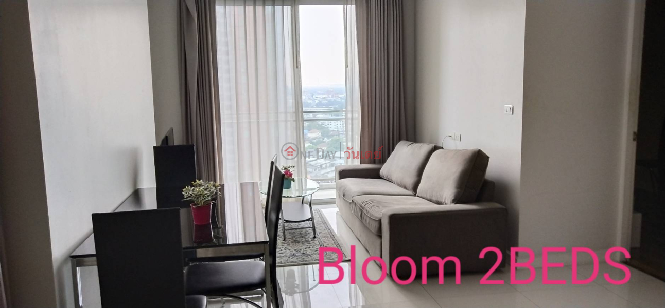 คอนโด สำหรับ เช่า: The Bloom Sukhumvit 71, 60 ตร.ม., 2 ห้องนอน, ประเทศไทย, เช่า ฿ 24,000/ เดือน