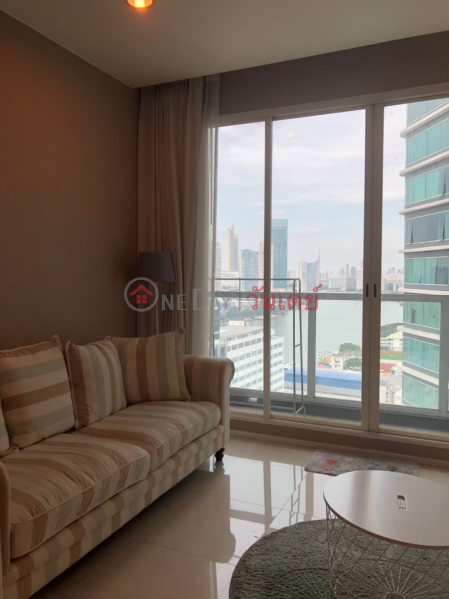 ฿ 35,000/ month | Condo for Rent: Menam Residences, 45 m², 1 bedroom(s)