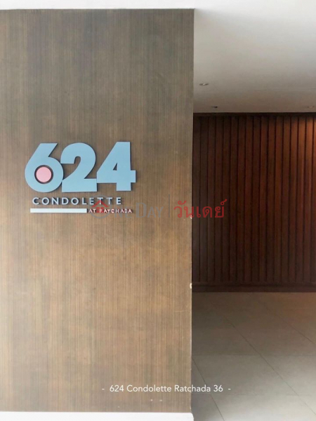 Property Search Thailand | OneDay | Residential, Rental Listings, For rent 624 Condolette (7th floor)