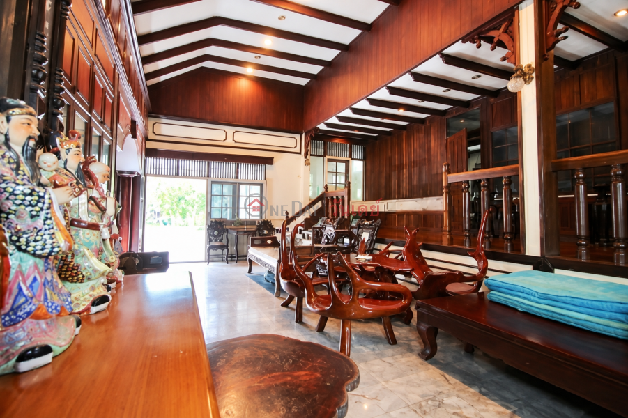Property Search Thailand | OneDay | | Sales Listings Land for sale with a detached house and other structures, prime location, 4 rai, Phanat Nikhom, near Lotus.
