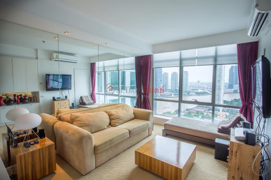 Condo for Rent: Baan Sathorn Chaopraya, 74 m², 1 bedroom(s) Rental Listings