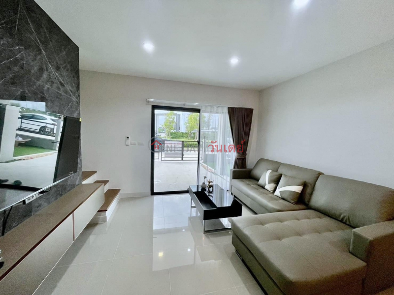 Property Search Thailand | OneDay | Residential Rental Listings, P21300724 2-story townhome for rent, Pleno Sukhumvit-Bangna 2 (Pleno Sukhumvit-Bangna 2),3 bedrooms, 3 bathrooms, 25 square meters.