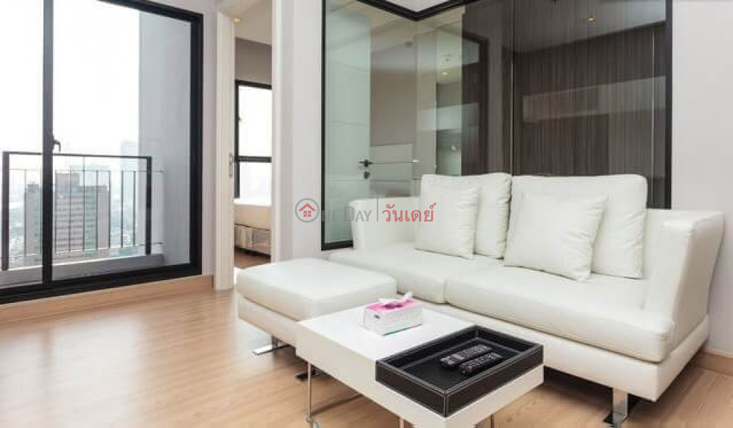 Property Search Thailand | OneDay | Residential, Rental Listings, Condo for Rent: Urbano Absolute Sathon - Taksin, 40 m², 1 bedroom(s)