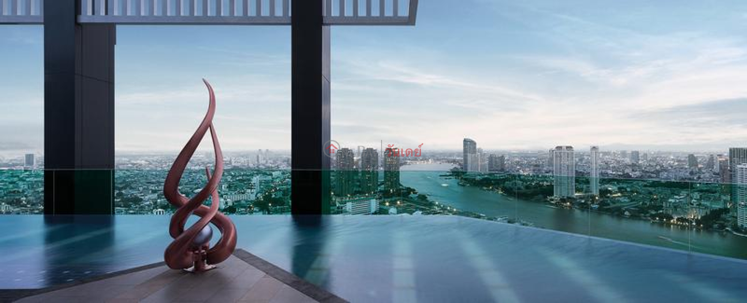 ฿ 23,000/ month | Condo for Rent: Rhythm Sathorn, 39 m², 1 bedroom(s)