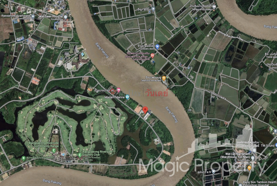 1 Rai 3 Ngan Riverside Land For Sale in Bangpakong Riverside Country Club, Chachengsao, Thailand | Sales ฿ 30Million