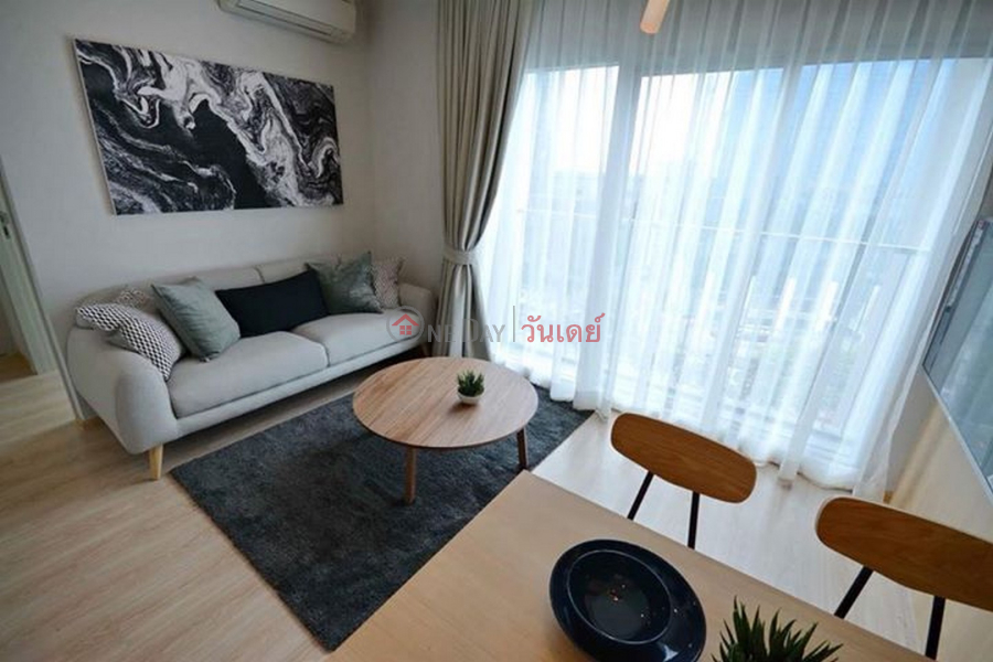 ฿ 30,000/ month | Condo for Rent: Noble Revolve Ratchada, 55 m², 2 bedroom(s)