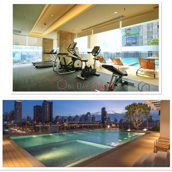 ฿ 16,000/ month, Condo for Rent: Rhythm Asoke 2, 23 m², 1 bedroom(s)