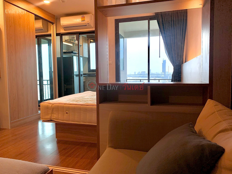 Condo for Rent: U Delight Residence Riverfront Rama 3, 34 m², 1 bedroom(s),Thailand, Rental | ฿ 16,000/ month