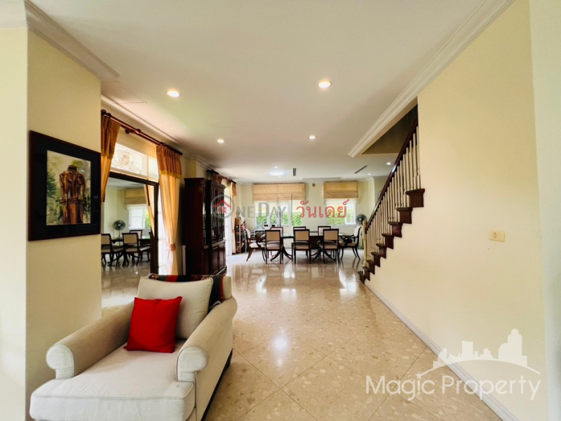 ฿ 85,000/ เดือน, ให้เช่าบ้านเดี่ยว 4 ห้องนอน ในหมู่บ้านโกลเด้น นครา เขตประเวศ กรุงเทพฯ