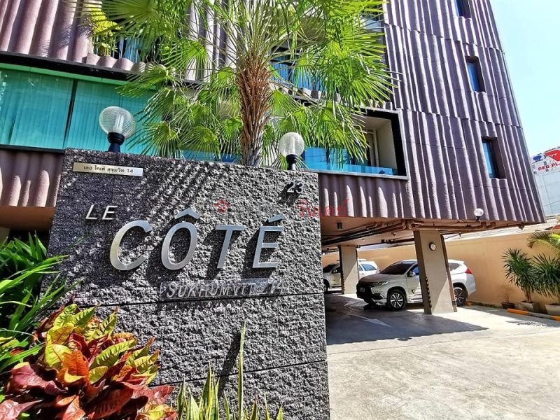 คอนโด สำหรับ เช่า: Le Cote Sukhumvit 14, 35 ตร.ม., 1 ห้องนอน ประเทศไทย, เช่า ฿ 19,000/ เดือน