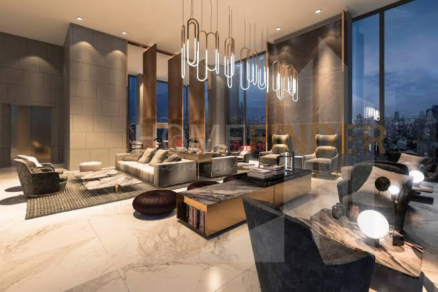 ฿ 17,000/ month, Knightsbridge Prime Onnut – High-Floor City View