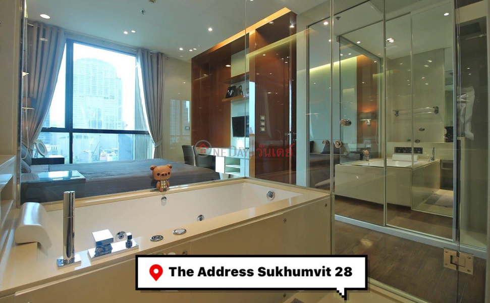 Condo for Rent: The Address Sukhumvit 28, 53 m², 1 bedroom(s) Rental Listings