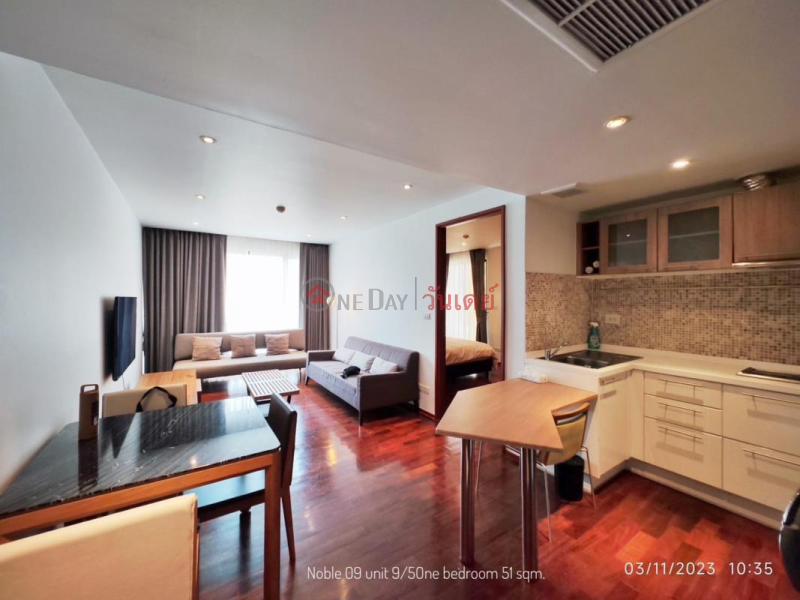 Condo for Rent: Noble 09 Ruamrudee, 51 m², 1 bedroom(s) Rental Listings