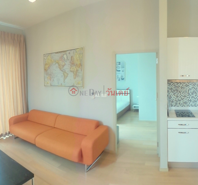 Condo for Rent: Noble Revolve Ratchada, 55 m², 1 bedroom(s) Rental Listings