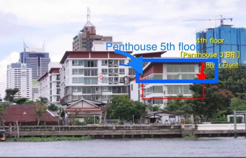 Penthouse riverfont | ประเทศไทย, ขาย | ฿ 21Million