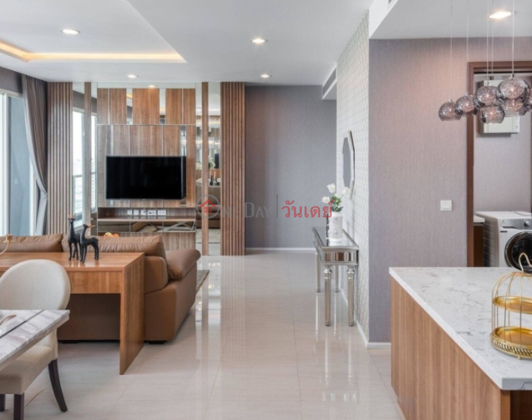 Property Search Thailand | OneDay | Residential Rental Listings | Condo for Rent: Menam Residences, 160 m², 3 bedroom(s)