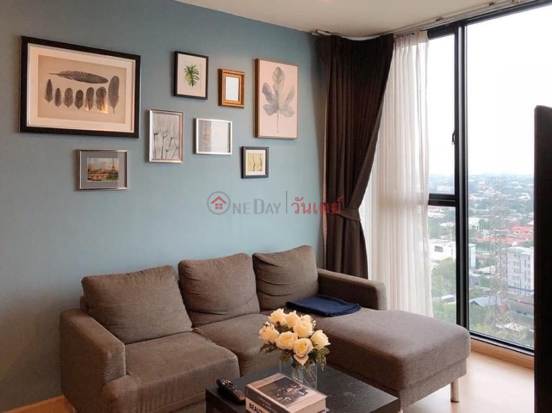 Property Search Thailand | OneDay | Residential, Rental Listings Condo for Rent: The Base Chaengwattana, 50 m², 2 bedroom(s)