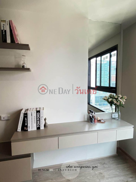 Condo for Rent: Ideo Sathorn - Wongwian Yai, 30 m², 1 bedroom(s),Thailand, Rental | ฿ 20,000/ month