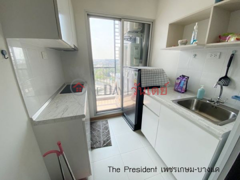 Condo THE PRESIDENT PHETKASEM – BANGKHAE (10th floor),fully furnished, 11000 bath _0