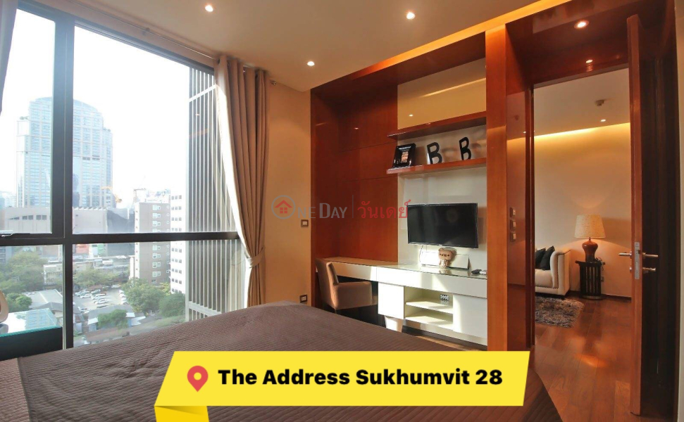 Condo for Rent: The Address Sukhumvit 28, 53 m², 1 bedroom(s),Thailand Rental | ฿ 50,000/ month