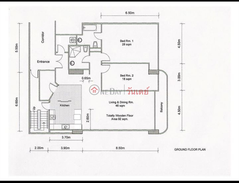 , 2 | Residential, Rental Listings, ฿ 65,000/ month