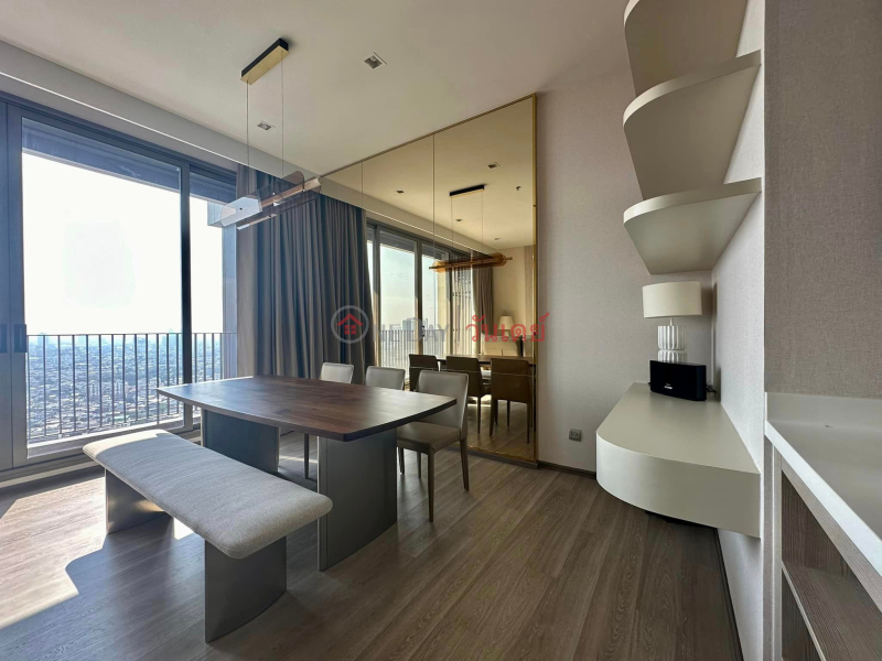 Property Search Thailand | OneDay | Residential, Rental Listings, Condo for Rent: Rhythm Charoenkrung Pavillion, 96 m², 2 bedroom(s)