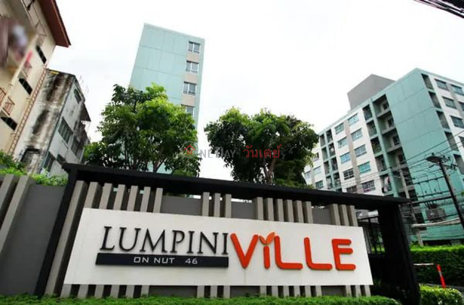 Condo for rent: Lumpini Ville On Nut 46 (8th floor, building B1),fully furnished Rental Listings