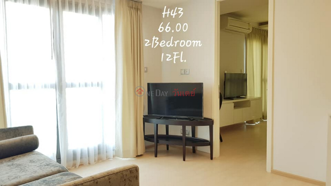 Condo for Rent: H Sukhumvit 43, 66 m², 2 bedroom(s),Thailand, Rental, ฿ 59,000/ month