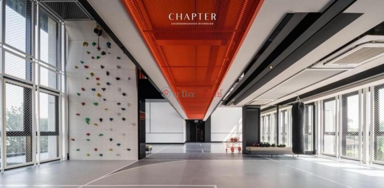 ฿ 16,000/ month Condo for rent, Chapter Charoen Nakhon - Riverside (25th floor),studio room