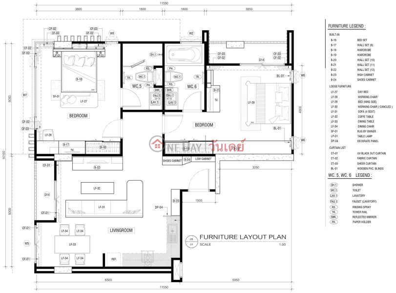 คอนโด สำหรับ เช่า: Aashiana Sukhumvit 26, 100 ตร.ม., 2 ห้องนอน รายการเช่า