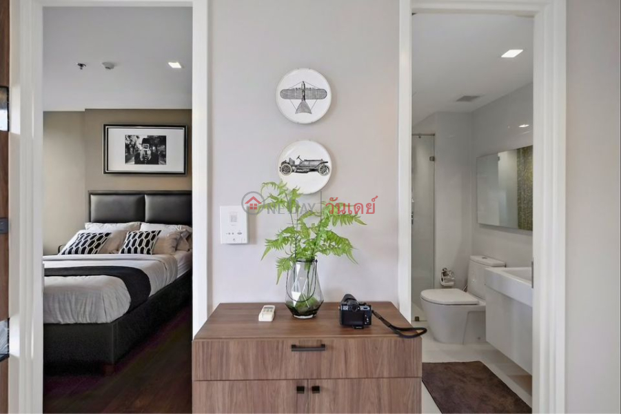 ฿ 30,000/ month | Condo for Rent: Nara 9 by Eastern Star, 43 m², 1 bedroom(s)