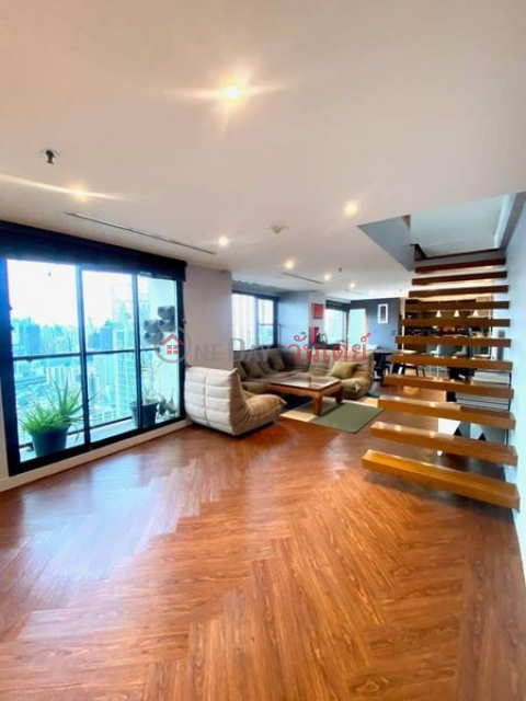 Rare Opportunity Sukhumvit Suit Condo Penthouse Duplex 2 Bedroom + 1 office _0