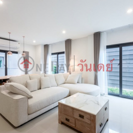 ให้เช่า: บ้านหรูใหม่เอี่ยม – The Edition Bangna | 4 ห้องนอน | วิวทะเลสาบและสนามกอล์ฟ _0