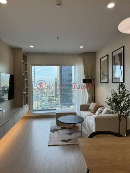 Property Search Thailand | OneDay | Residential, Rental Listings | Condo for Rent: Supalai Premier Si Phraya-samyan, 80 m², 2 bedroom(s)