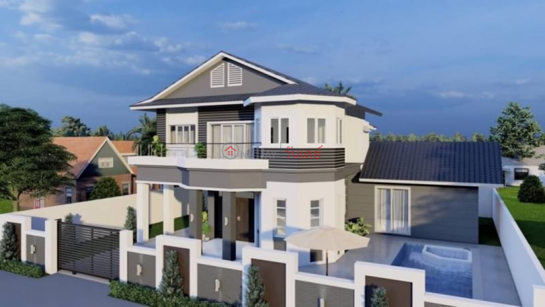 Property Search Thailand | OneDay | Residential, Sales Listings | New Luxury Pool Villa Renovate Modern Style 3 Beds 2 Baths Sukumvit Road