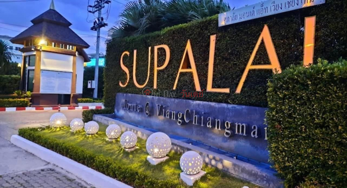 Cheap sale with tenant‼️Supalai Monte 1@Wiang, Thailand, Sales ฿ 1.8Million