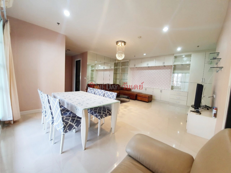 Property Search Thailand | OneDay | Residential | Rental Listings, Condo for Rent: Baan Klang Krung Siam - Pathumwan, 115 m², 3 bedroom(s)