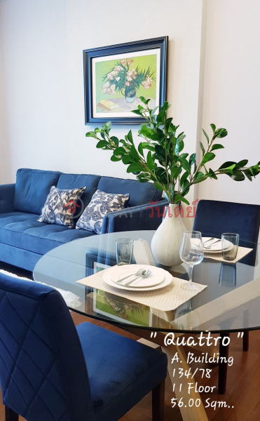 Condo for Rent: Quattro by Sansiri, 55 m², 1 bedroom(s) Thailand Rental, ฿ 40,000/ month