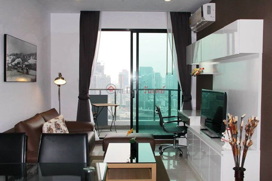 Property Search Thailand | OneDay | Residential, Rental Listings, Condo for Rent: Supalai Premier @ Asoke, 51 m², 1 bedroom(s)