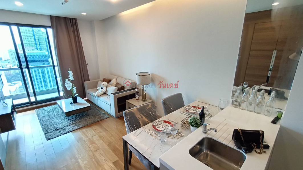 ฿ 35,000/ month, Condo for Rent: The Address Sathorn, 56 m², 1 bedroom(s)