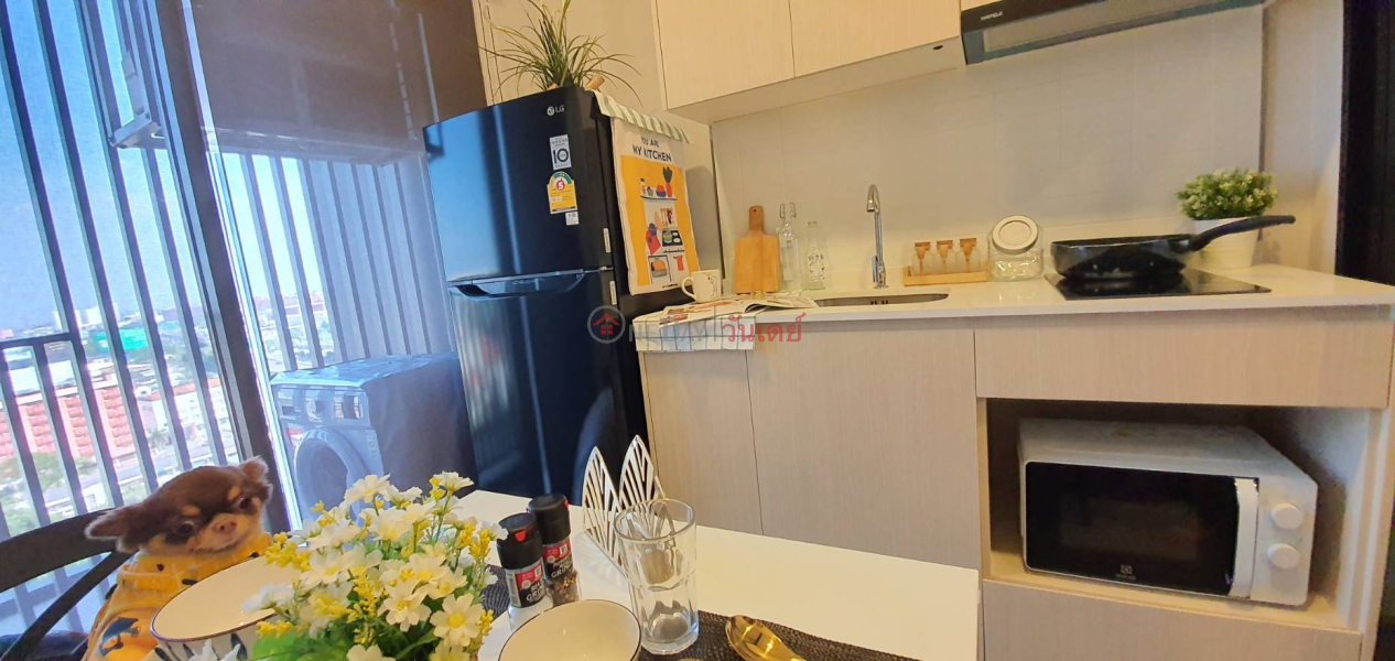 ฿ 15,000/ month, Condo for Rent: Metris Rama 9-ramkhamhaeng, 30 m², 1 bedroom(s)